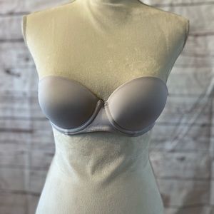 White PINK Where everywhere multiway push-up bra (no straps) size 32B